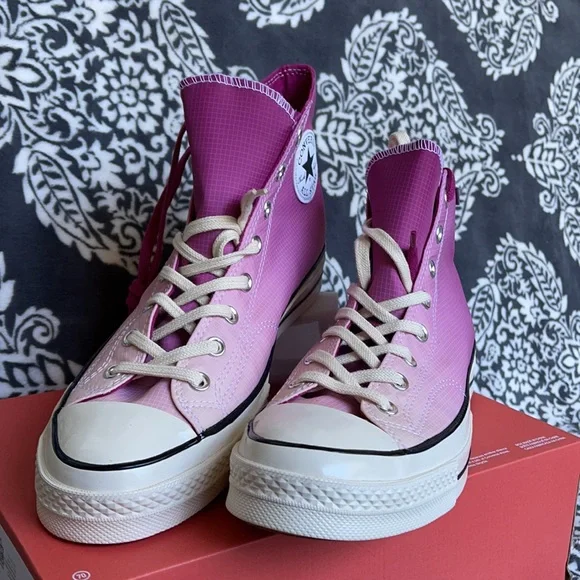 Converse Chuck Taylor 70 Hi Rose Maroon/Naples MEN`S - Picture 6 of 16